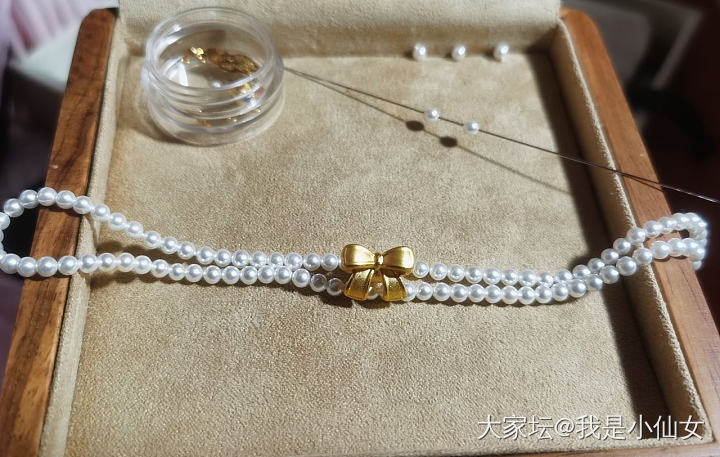 大家觉得是一排好还是双排好_珍珠