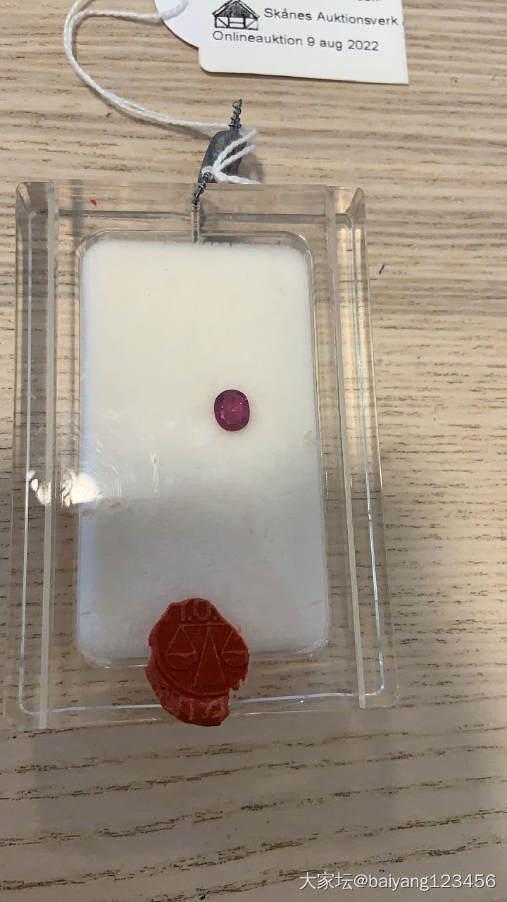 刚收的两颗红宝石，请大家给掌掌眼🌹_红宝石