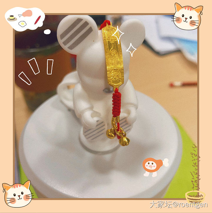 学会了编手绳_金编绳