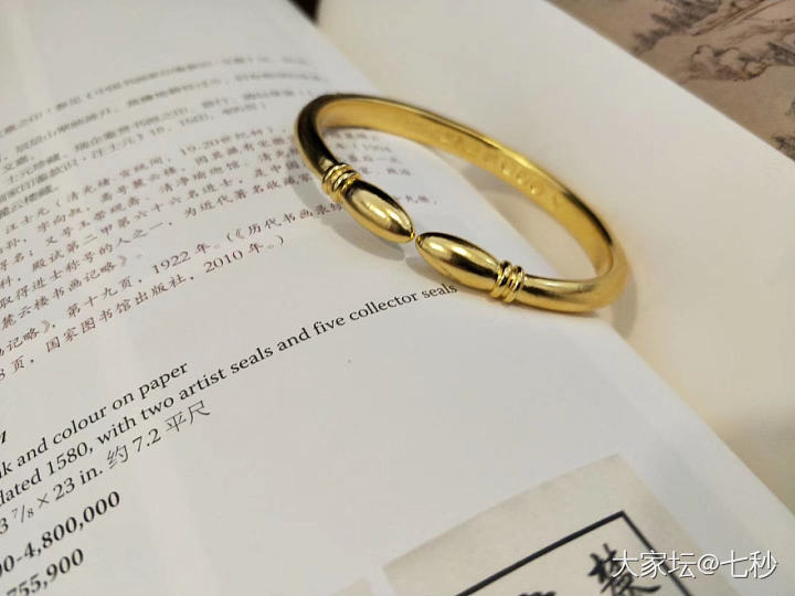 黄金手镯_匠人打金手镯金