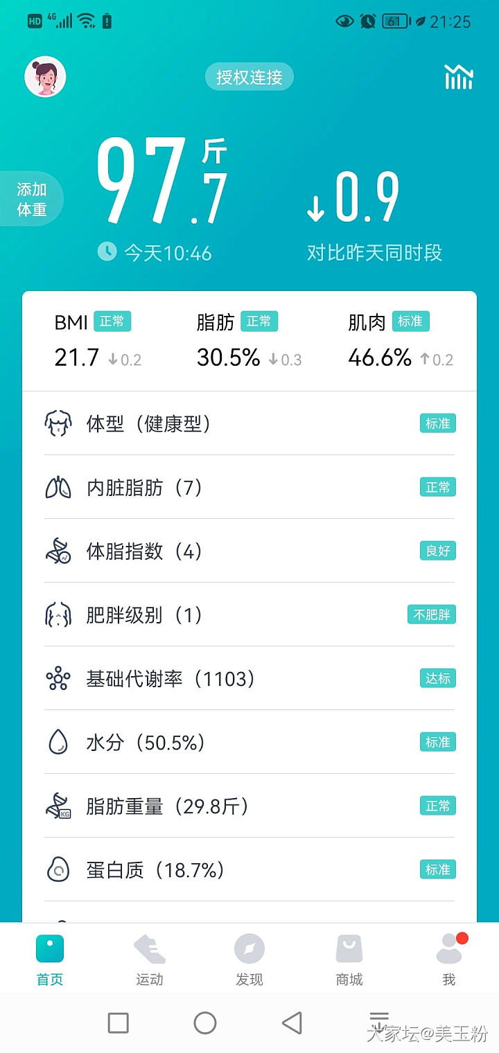 五月份内分泌失调胖了好几斤，一直都减不下来，这几天心情不好，居然晚餐后也下百了_减肥闲聊