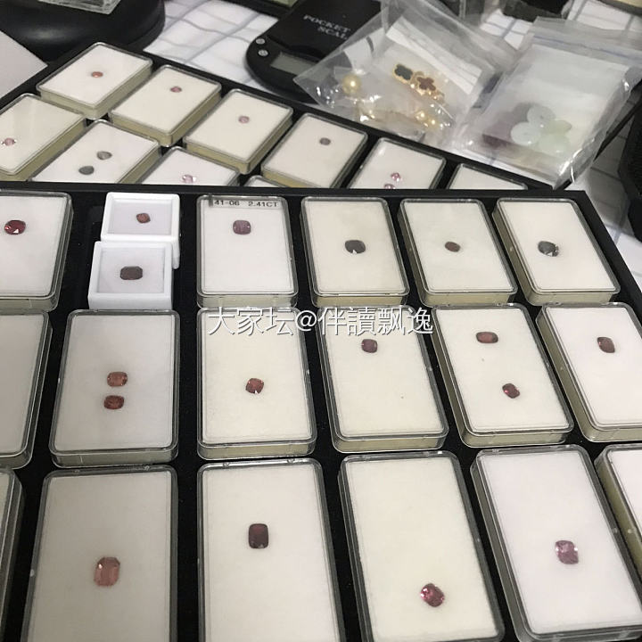 挑灯夜战整理库存_名贵宝石