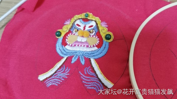俩星期终于扎出来了_手工diy