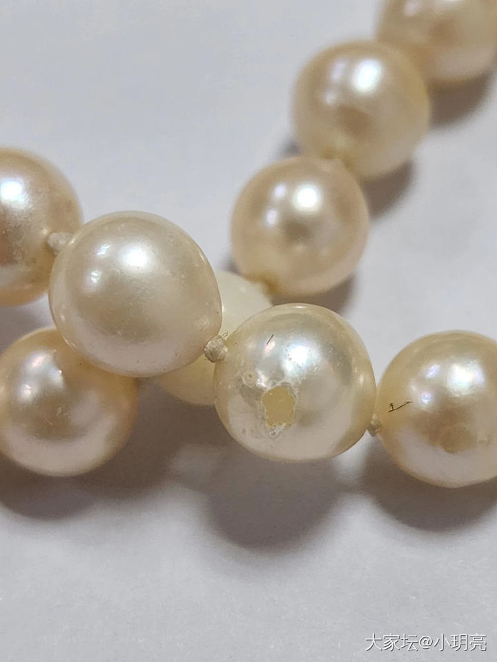 这串珍珠是假的吗？_珍珠有机宝石