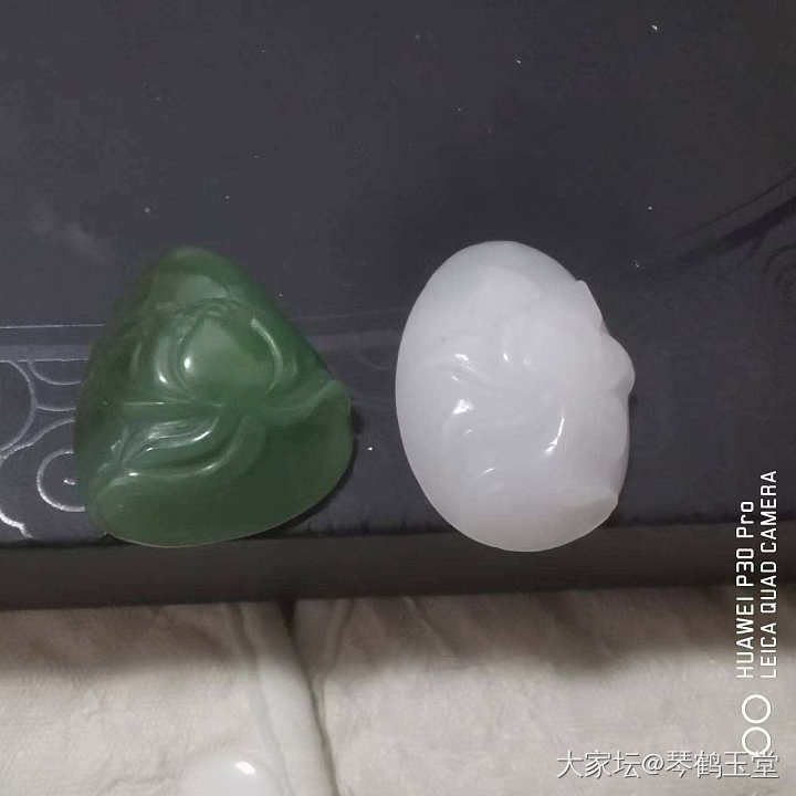入手了一个肥嘟嘟的俄白平安扣_平安扣和田玉