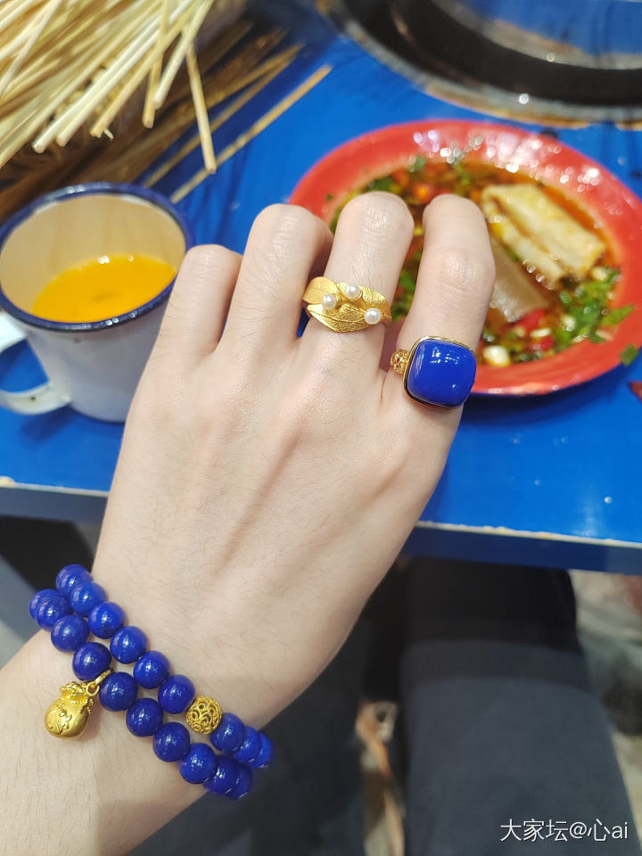炒冷饭，晒晒汗毛👍_金青金石