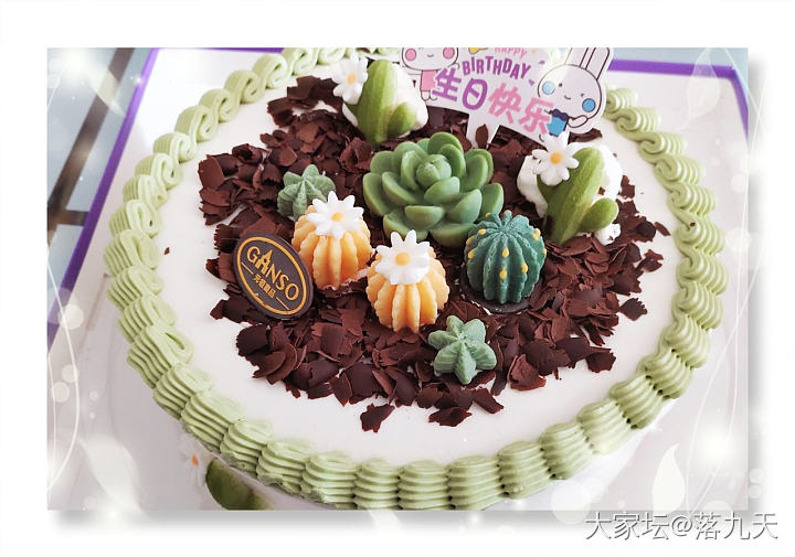 今日尝试了元祖的生日蛋糕_美食