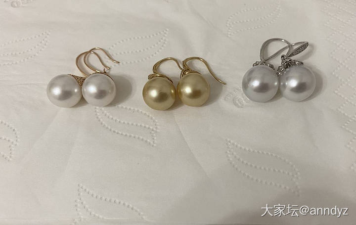 买了对澳白耳环 后悔了_珍珠