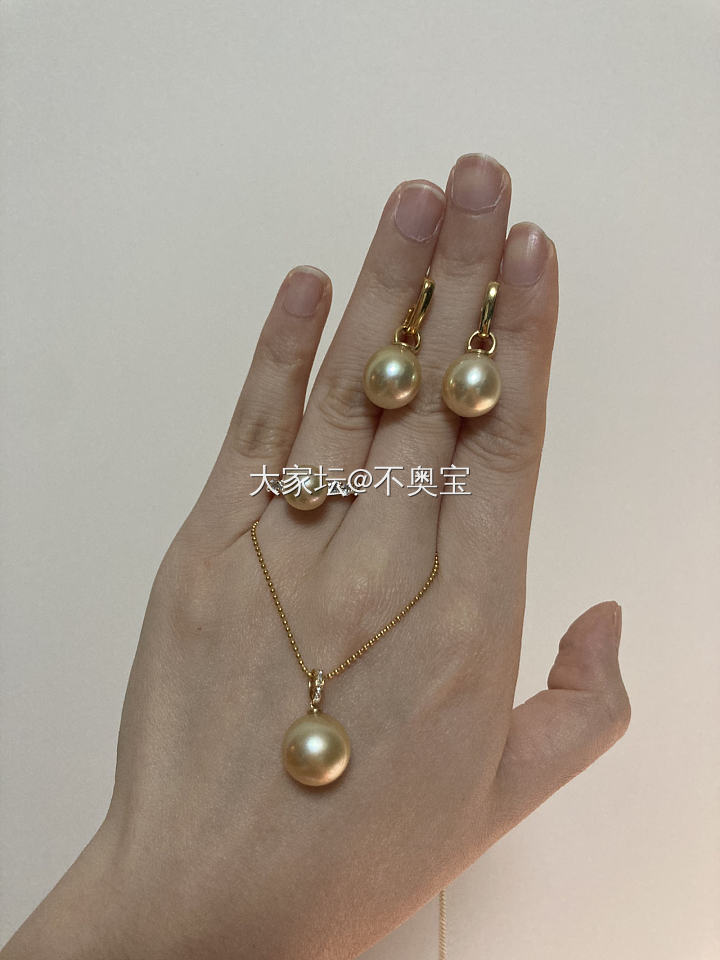 第一次get到水滴的美_有机宝石珍珠金