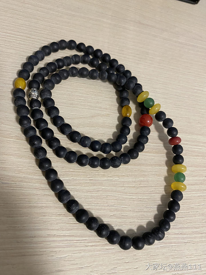泗滨砭石——第一件手串_文玩