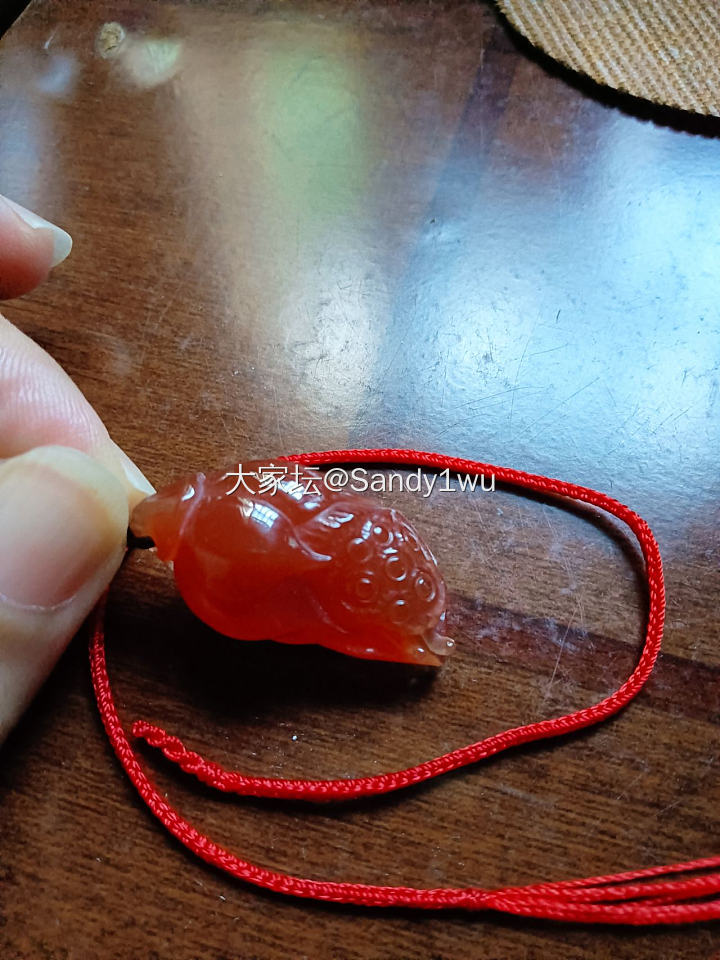 昨儿手工，还挺满意的_编绳
