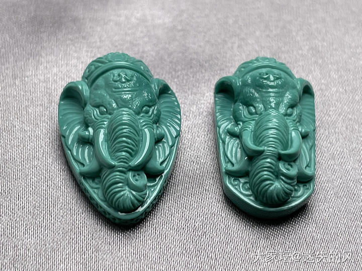 新品象神，瓷度极高_松石玉石