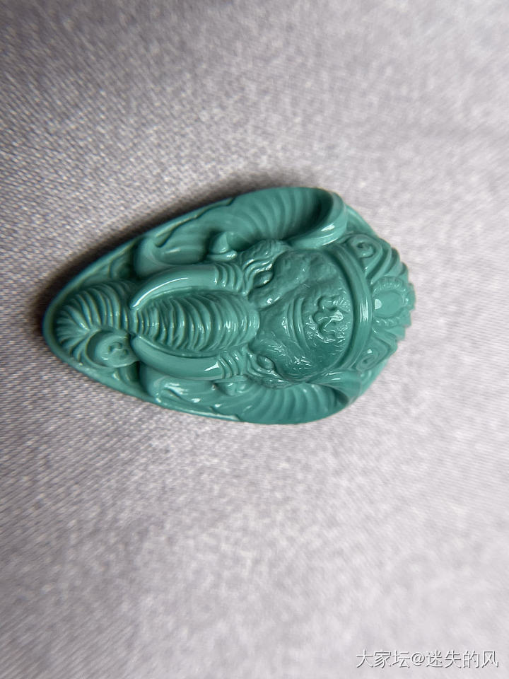 新品象神，瓷度极高_松石玉石