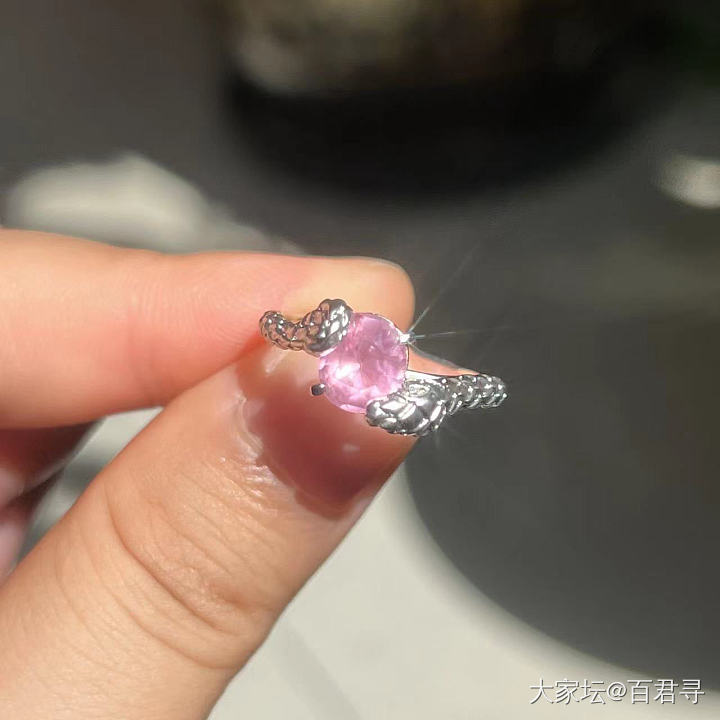 新镶的戒指和吊坠收到啦_镶嵌彩色宝石