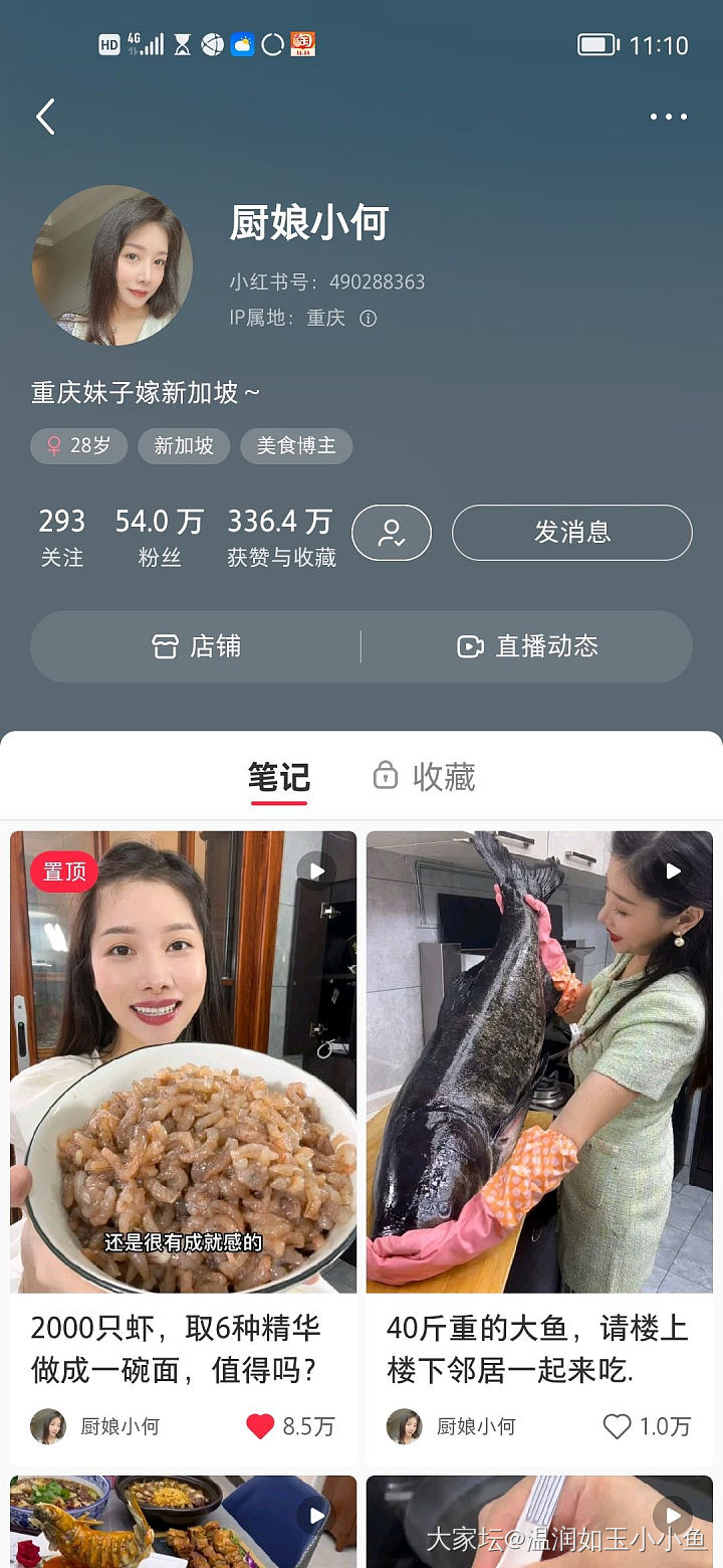 再水一贴，推荐我的小红书收藏…