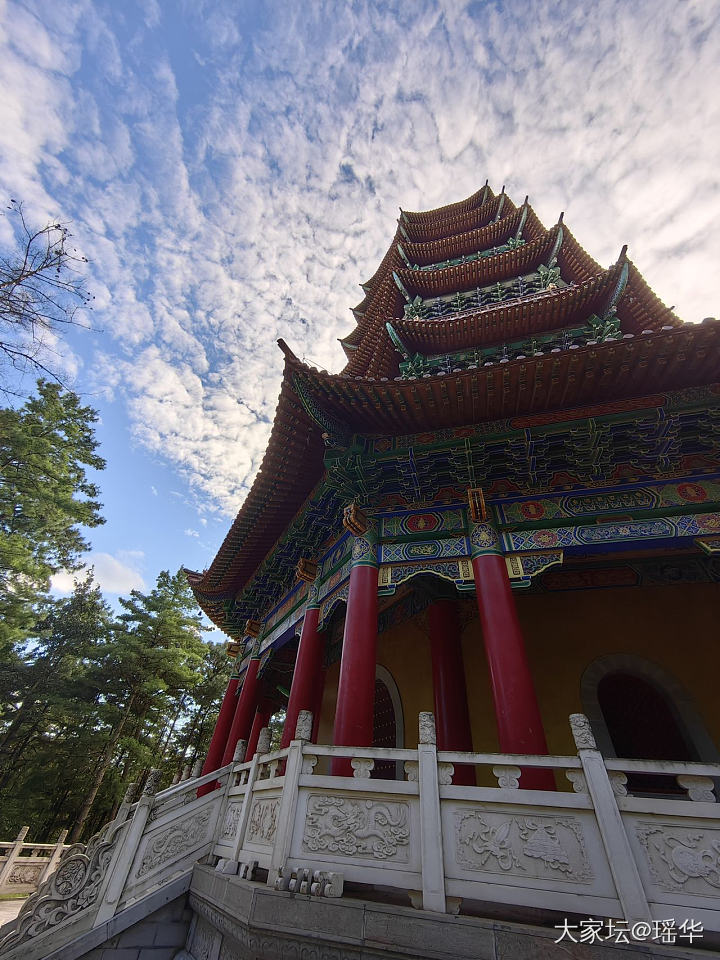 风景，喜欢牌坊上的龙_景色