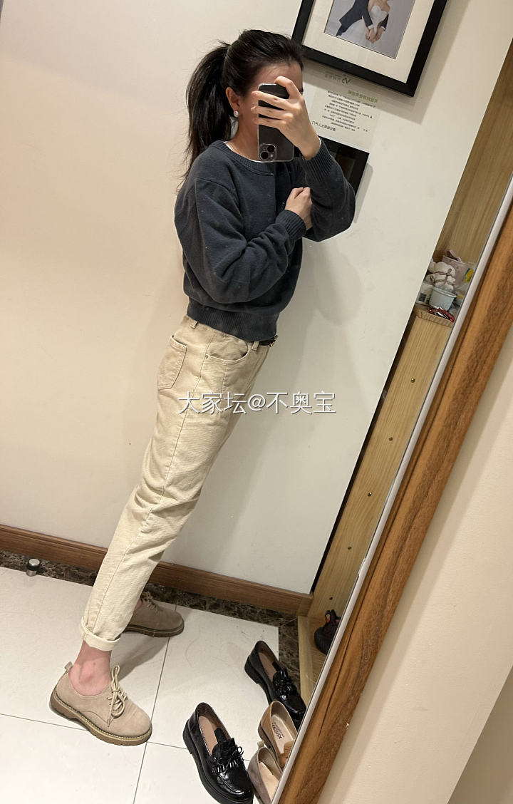 【今日珍珠46】澳白巴洛克耳钉_穿搭珍珠有机宝石金