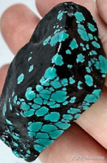 世界最稀有的绿松石德兰蓝_松石