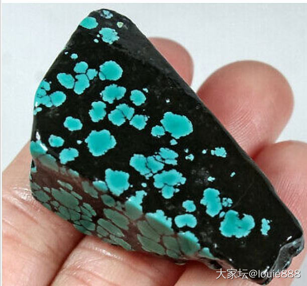 世界最稀有的绿松石德兰蓝_松石