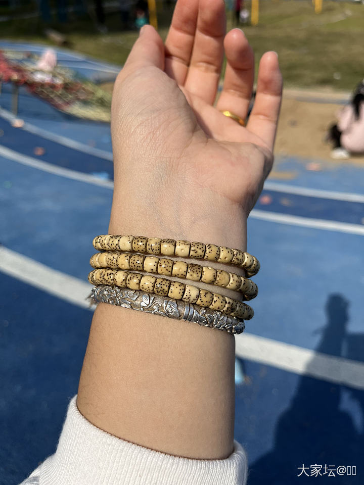 难得的好天气啊🌞_菩提子银