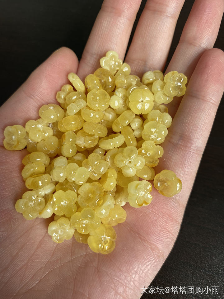 蜜蜡桂花💰9.5，蝴蝶结8.8一个_琥珀蜜蜡