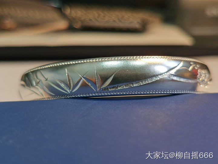 给泡珠梅竹拍个写真…_手镯银