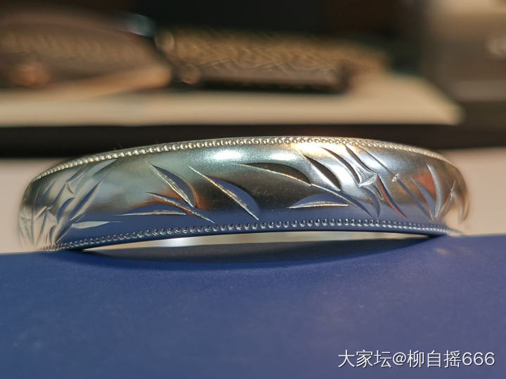 给泡珠梅竹拍个写真…_手镯银