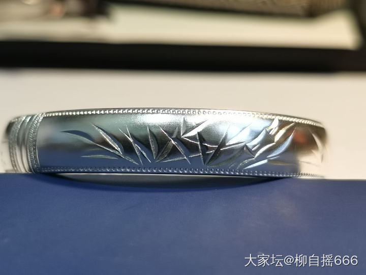 给泡珠梅竹拍个写真…_手镯银