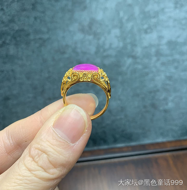 小舒跟花丝真的好配啊！_戒指舒俱来
