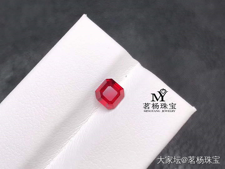 好喜欢这种简约日常款～_红宝石彩色宝石