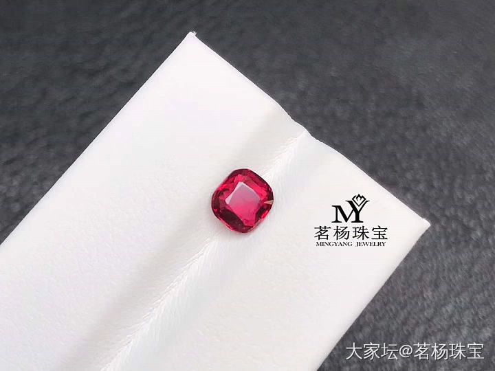 好喜欢这种简约日常款～_红宝石彩色宝石