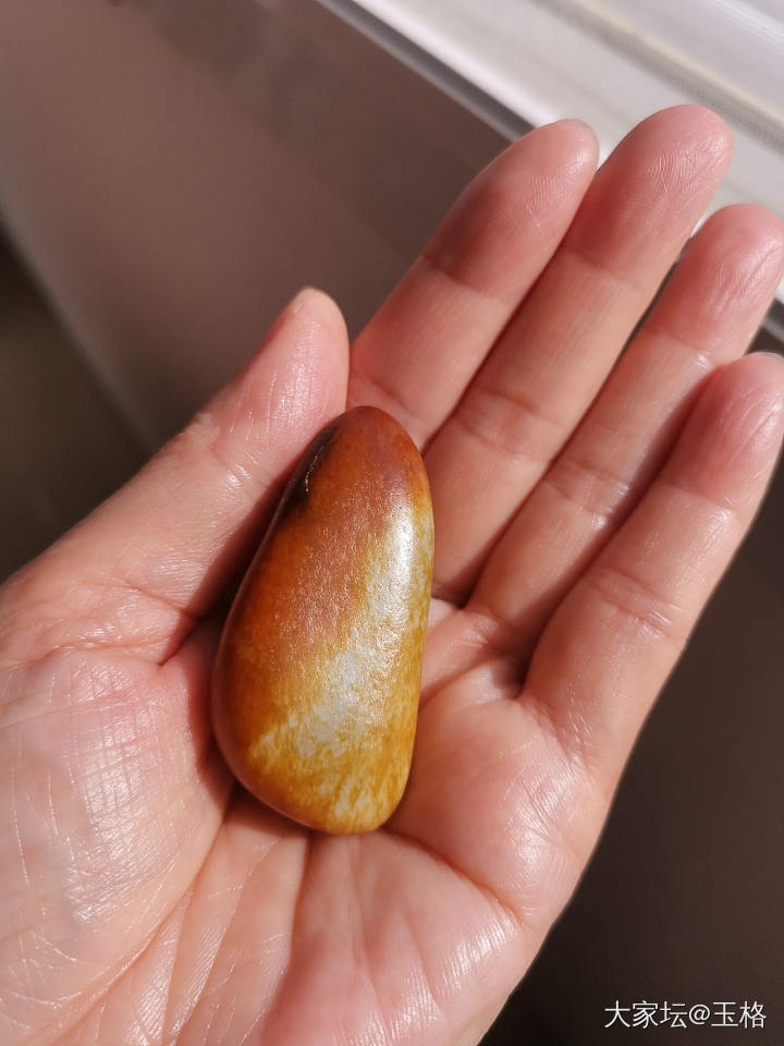 随聊和田玉籽料的老熟_和田玉