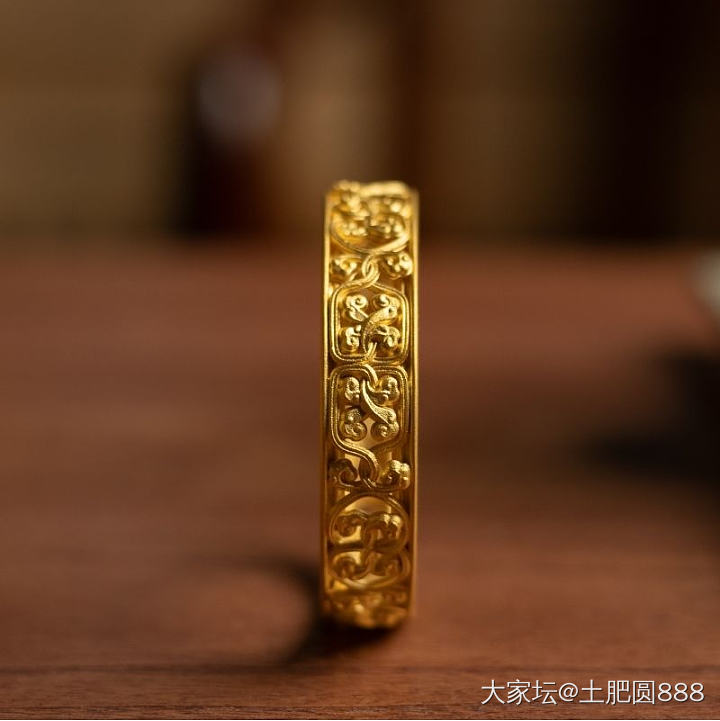 双十一入了花古古的缠枝镯_网店商家金