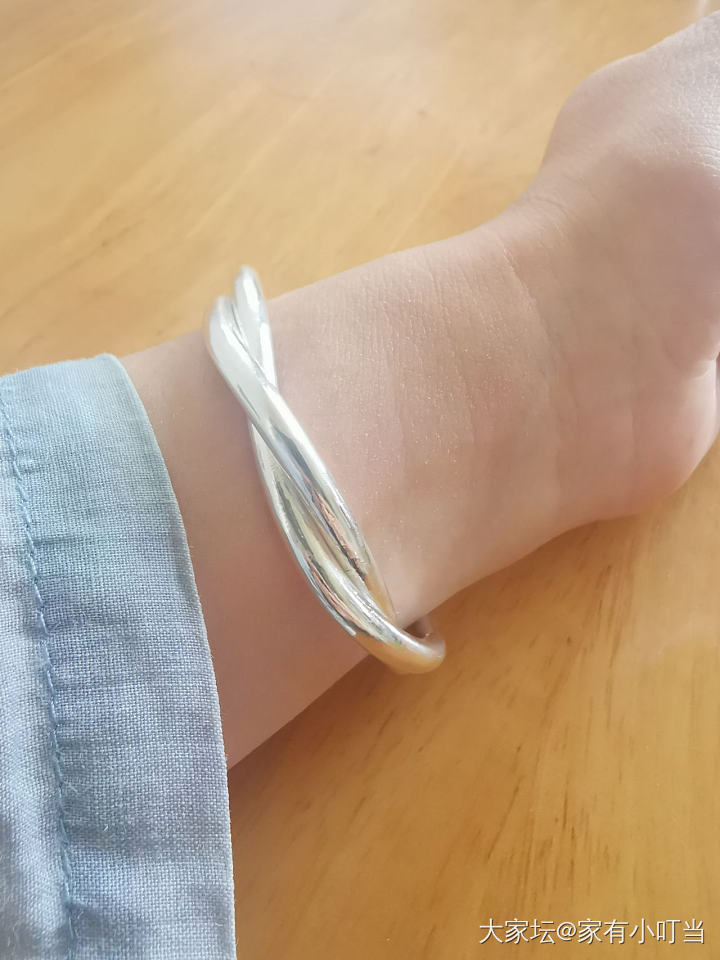 大家都是怎么戴松麻的呢_手镯银