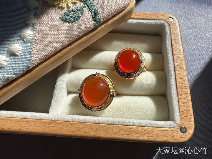 南红戒指收官_戒指南红