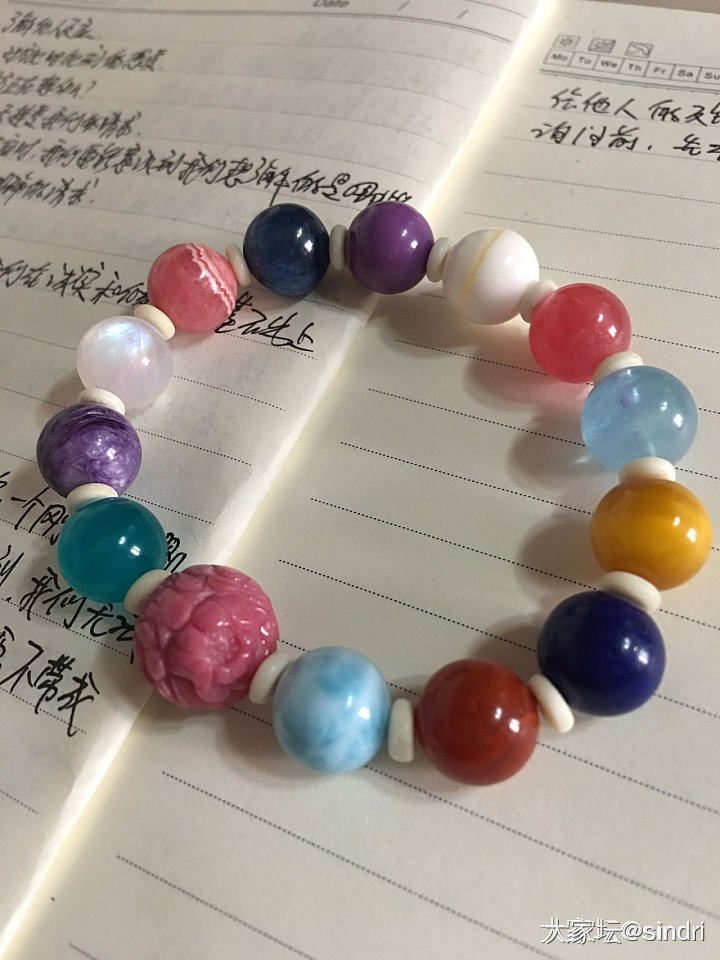 好想看看大家美貌的多宝串 请多多砸图过来吧！！_文玩金玉石多宝翡翠