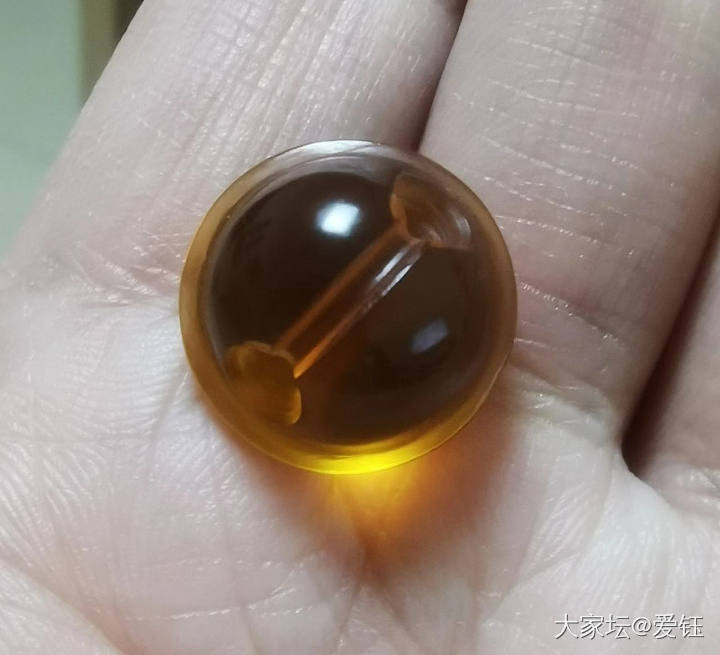 自己的几个手工   好久了  翻出来玩玩_琥珀蜜蜡