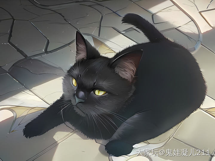 AL绘画变帅了_猫