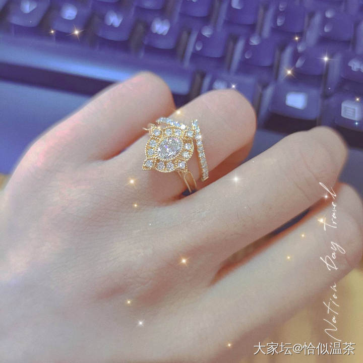 求晒异形钻戒指或项链(送金币)_求款式异形钻