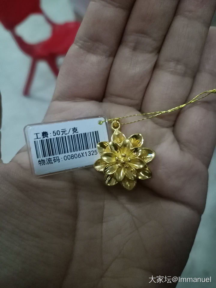 上个帖有姐妹给提了建议，立马改进。_编绳金