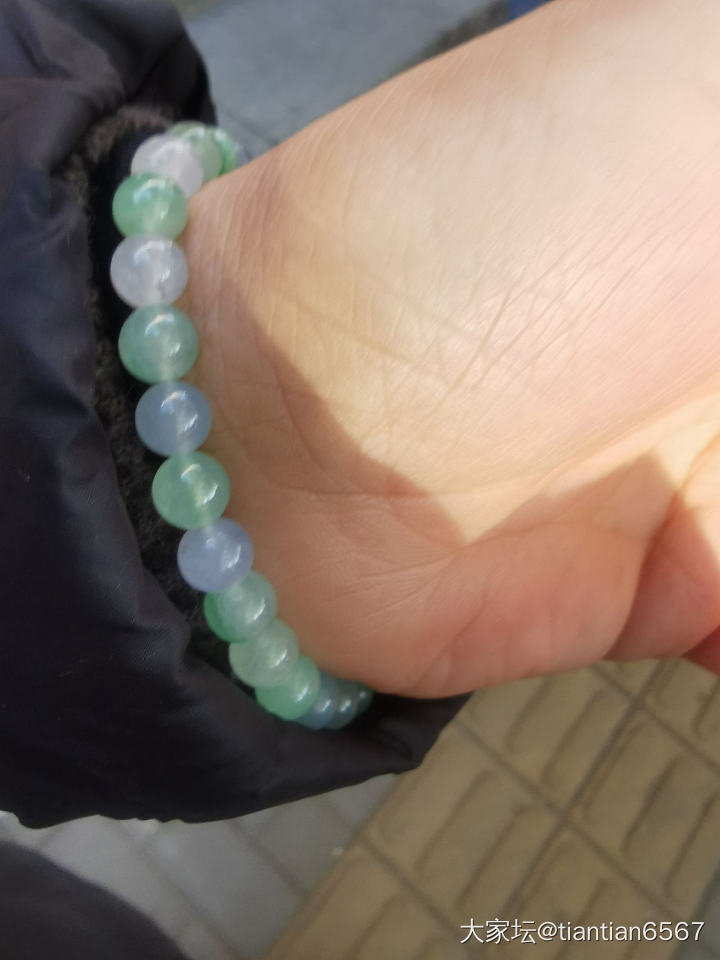 今日左手_珠串翡翠