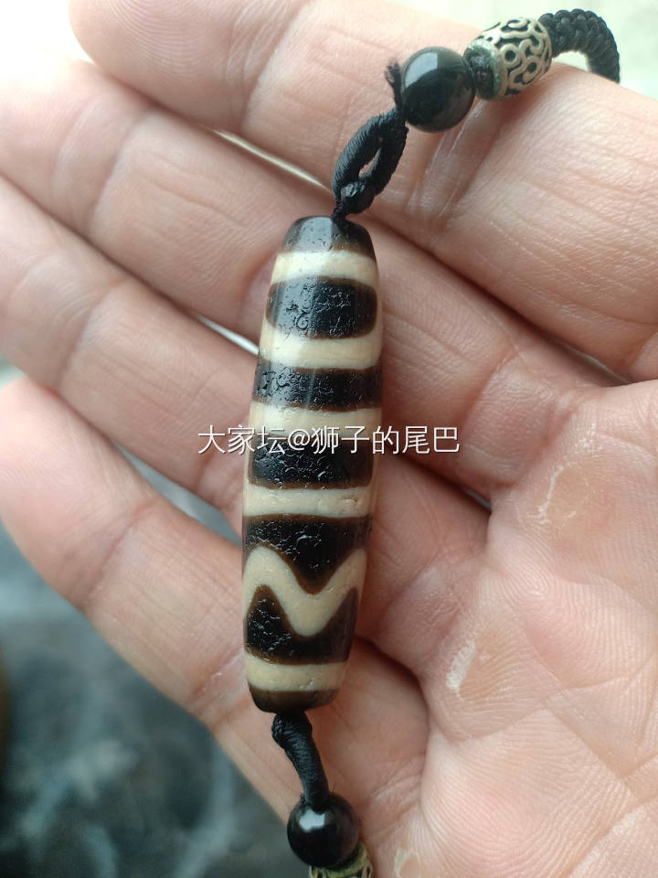 孤品台湾上肯[感谢]息增怀天珠 息增怀诛天珠_天珠