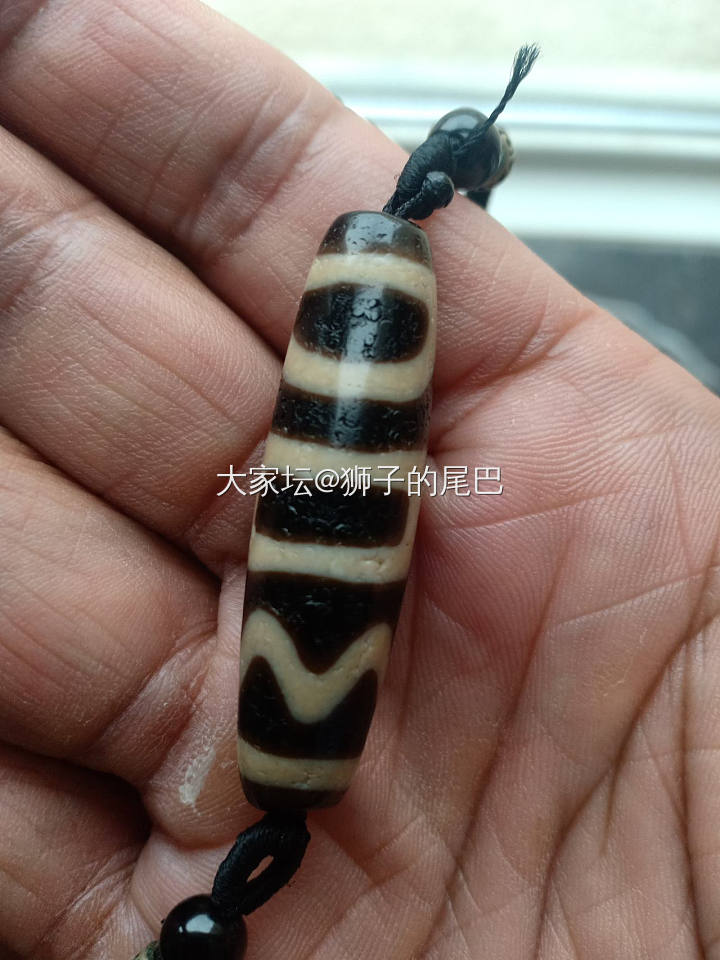 孤品台湾上肯[感谢]息增怀天珠 息增怀诛天珠_天珠