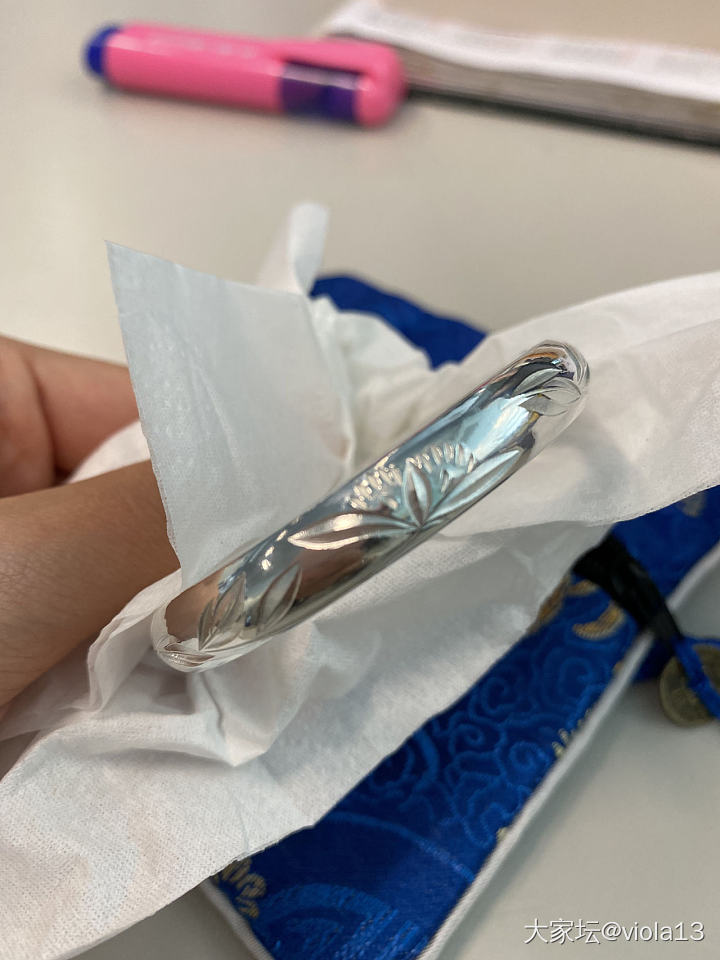 素华花草微微旧_匠人银