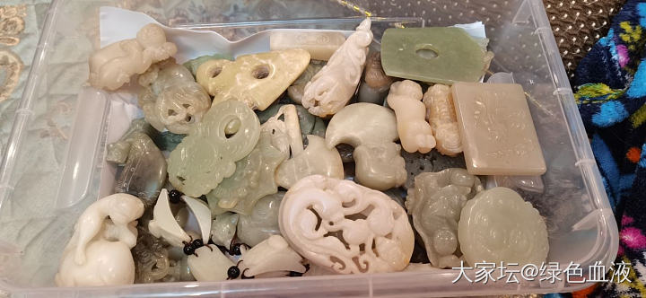 早上没事做，分享下和田玉垃圾货们_和田玉