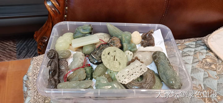 早上没事做，分享下和田玉垃圾货们_和田玉