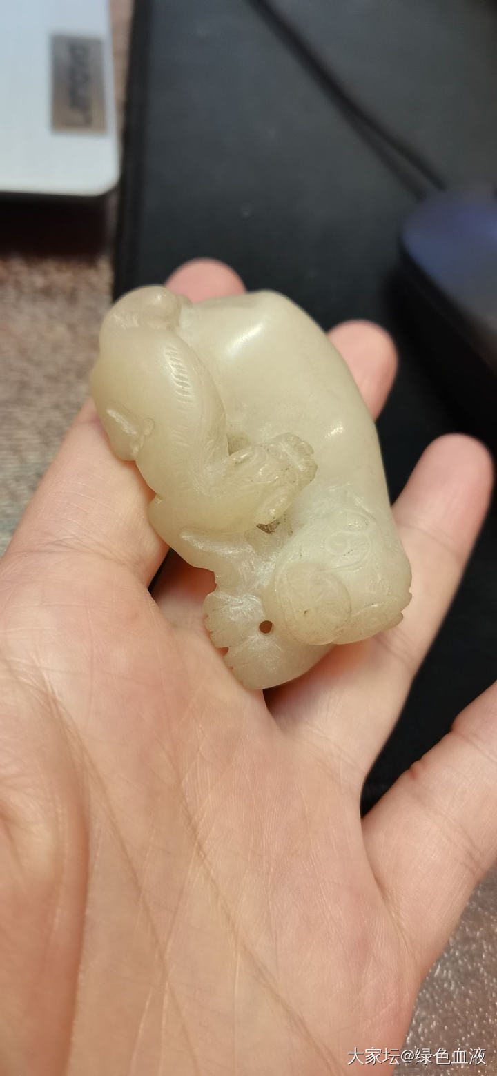 早上没事做，分享下和田玉垃圾货们_和田玉