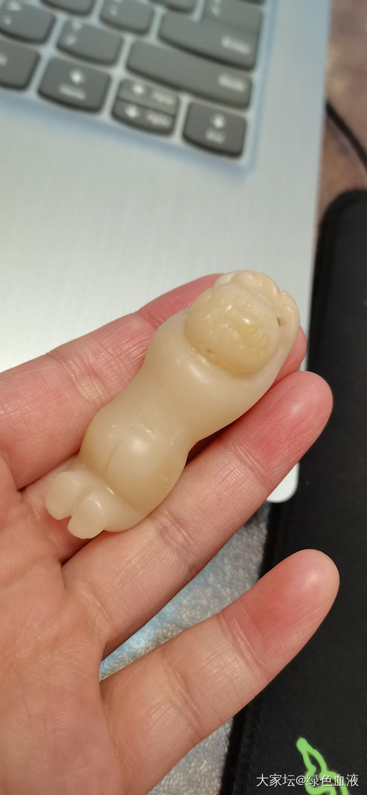 早上没事做，分享下和田玉垃圾货们_和田玉