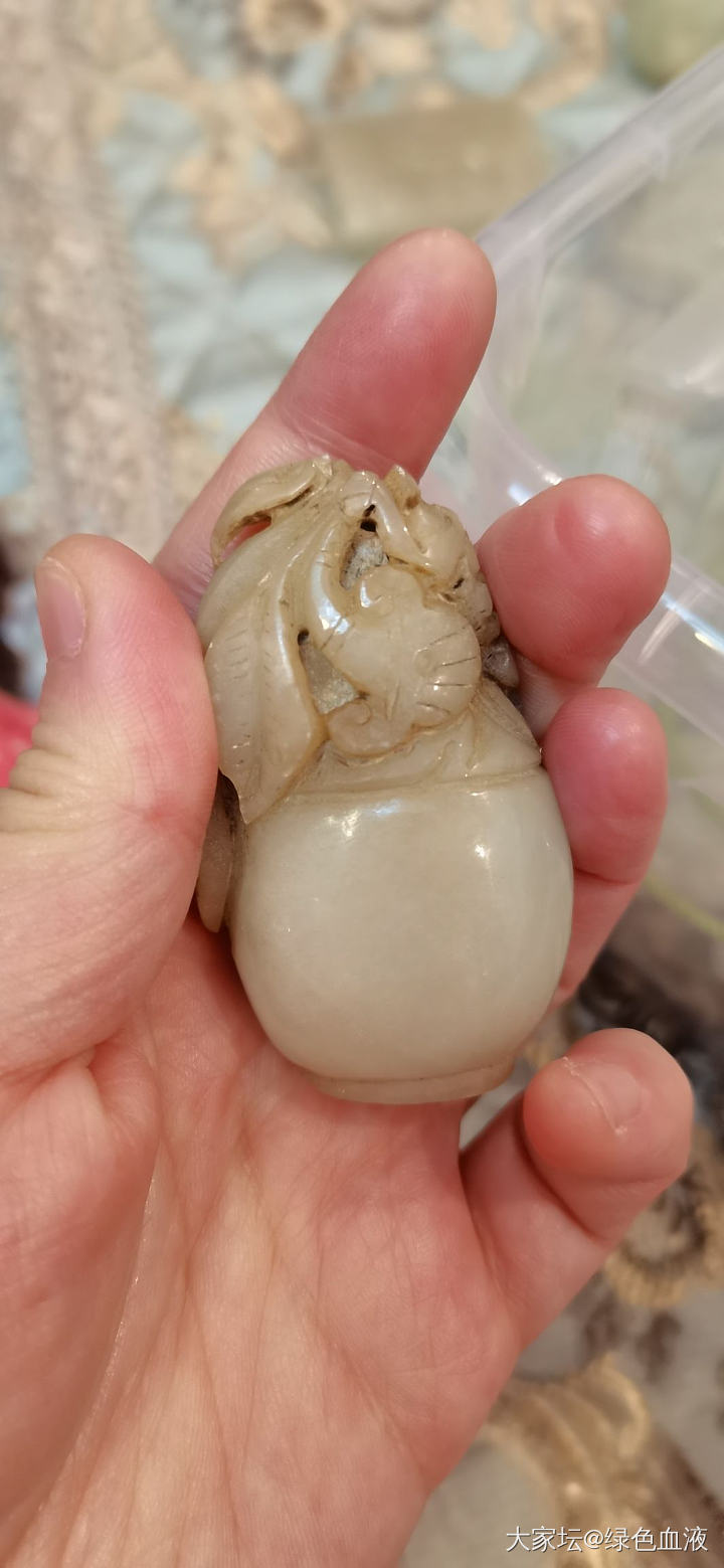 早上没事做，分享下和田玉垃圾货们_和田玉