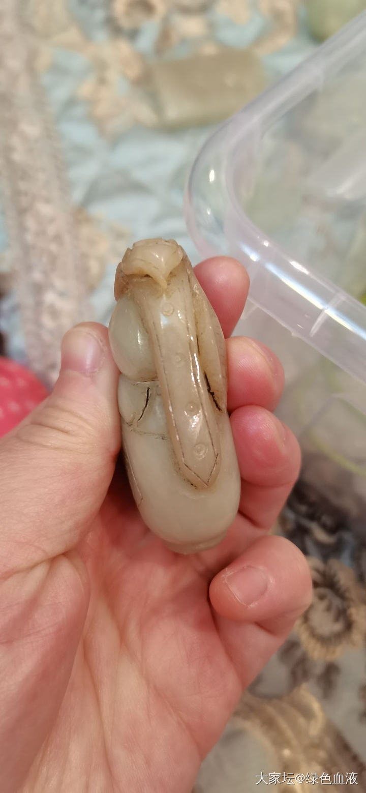 早上没事做，分享下和田玉垃圾货们_和田玉